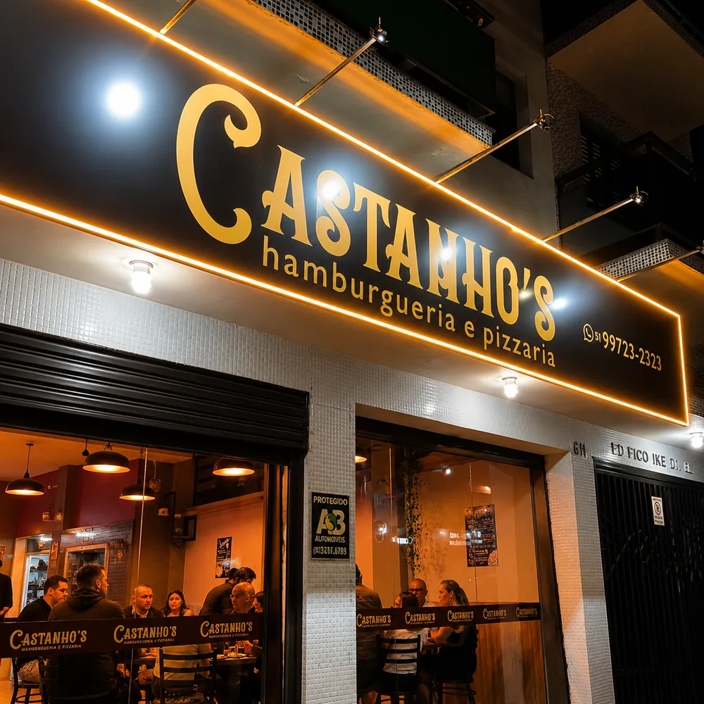 Salão da Castanho's com ambiente acolhedor em Sapucaia do Sul